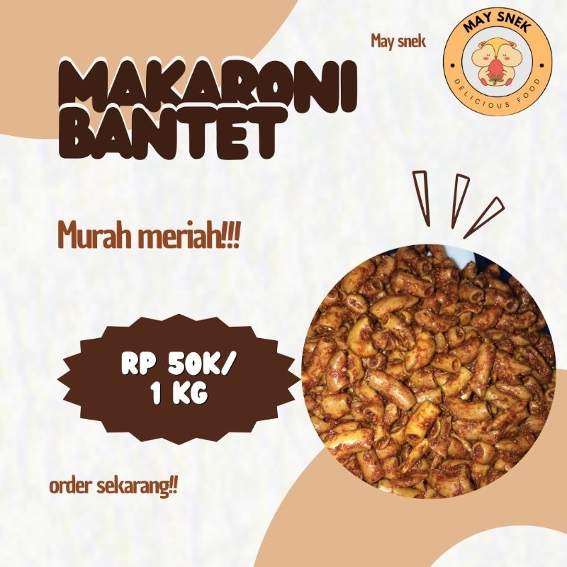

1 KG MAKARONI BANTET KHAS TASIKMALAYA PEDAS GURIH RENYAH CUMA 50 RB ANEKA CEMILAN PEDAS VIRAL GRATIS ONGKIR BAYAR DITEMPAT ENAK MURAH