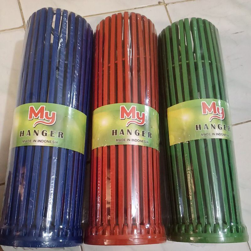 ( GBL ) FOLDING HANGER 30 STICK / GANTUNGAN BAJU BAYI / JEMURAN BAJU BAYI / HANGER BAYI / JEMURAN BA