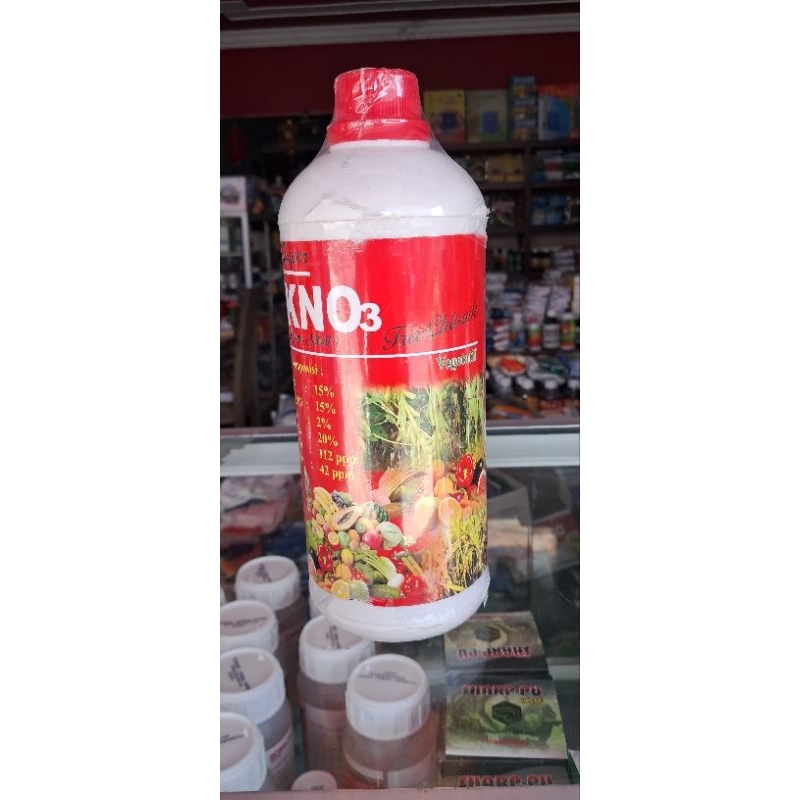 Pupuk Cair Super KNO3 Cair Nitrate Kno Merah 1 Liter