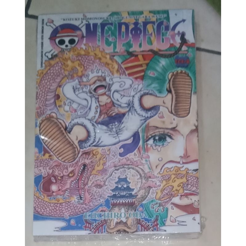 komik one piece vol 104 original segel