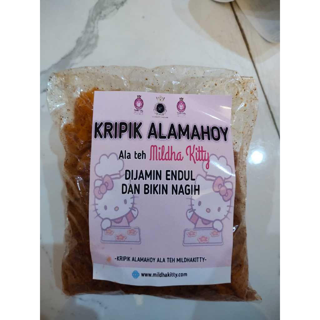 

KRIPIK PEDAS KURIH ALAMAHOY ALA MILDHAKITTY