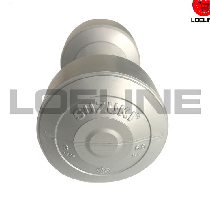 Restock Dumbel Suzuki 3 Kg Dumbell Plastik Barbel Fitness Murah Berkualitas