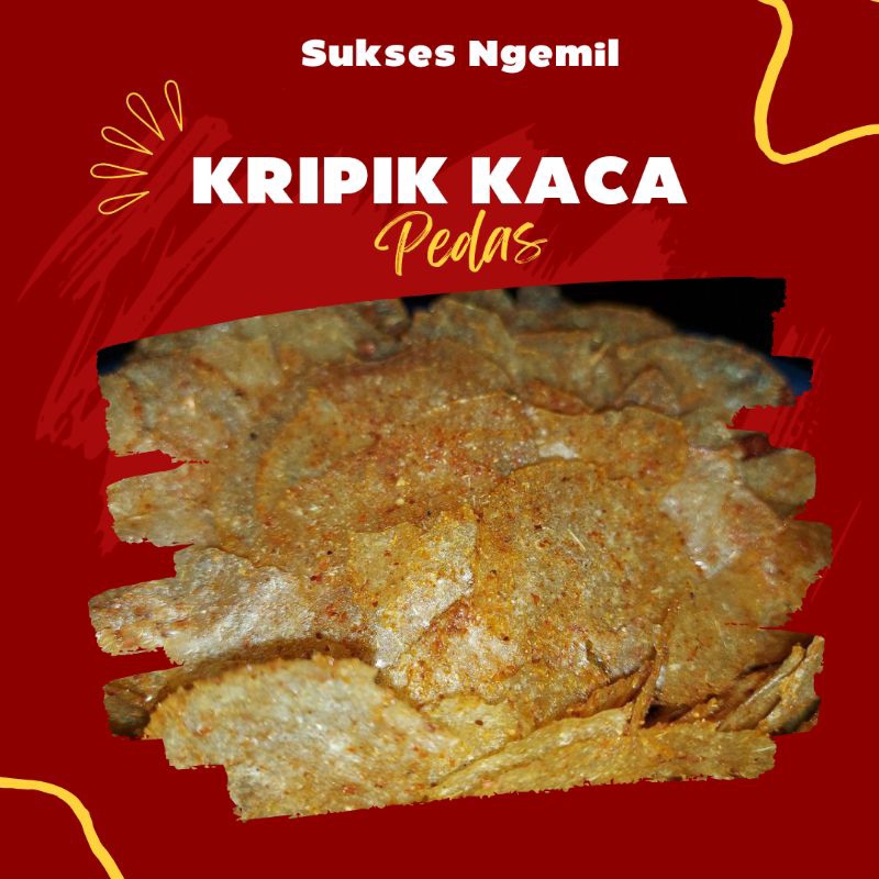 

Kripik Kaca Pedas 250gr 500gr 1000gr