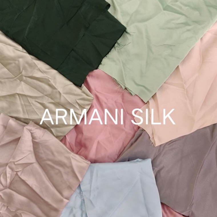 MODEL QOD595 Kain Armani Silk Premium Polos 100% Silk Original