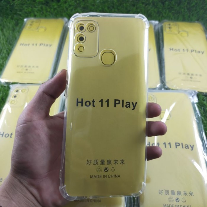 INFINIX HOT 11 PLAY HOT 10 HOT 10S HOT 10 PLAY CASE ANTI CRACK SOFTCASE BENING TRANSPARAN, SOFTCASE 