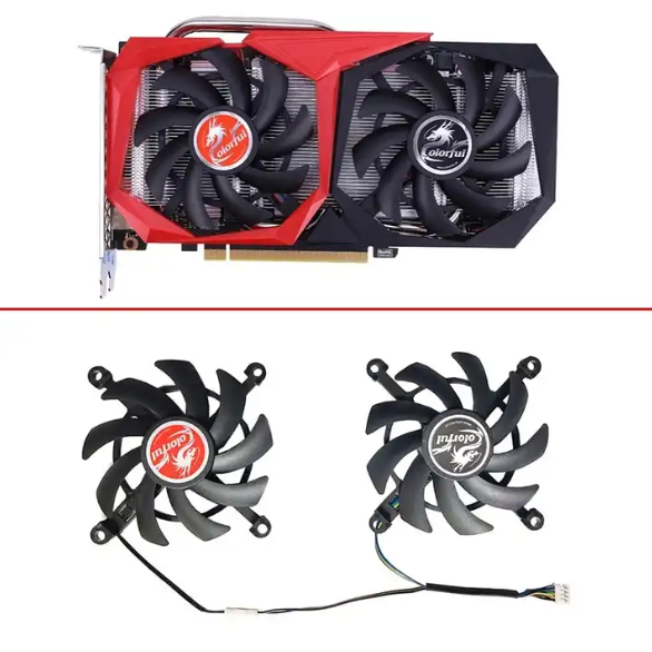 KIPAS BARU COLORFUL GTX 1660,S,TI / GTX 1650 / RTX 2060