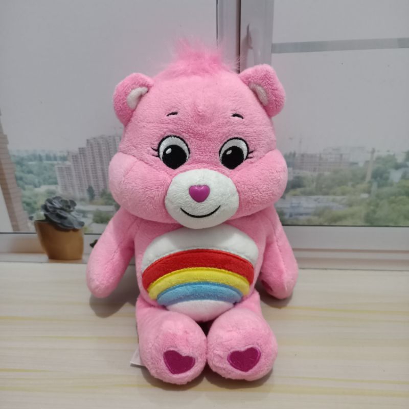 Boneka Care Bears Unlock the Magic Rainbow Pink