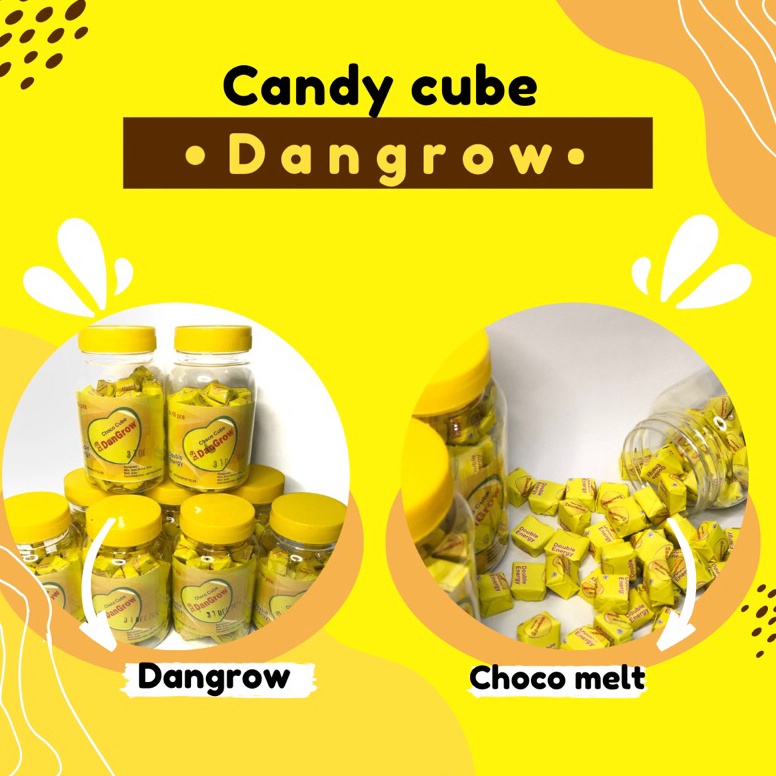 

[⁑H3@] Permen cube Dangrow isi 60pcs|harga murah isian banyak| Bisa COD [38]