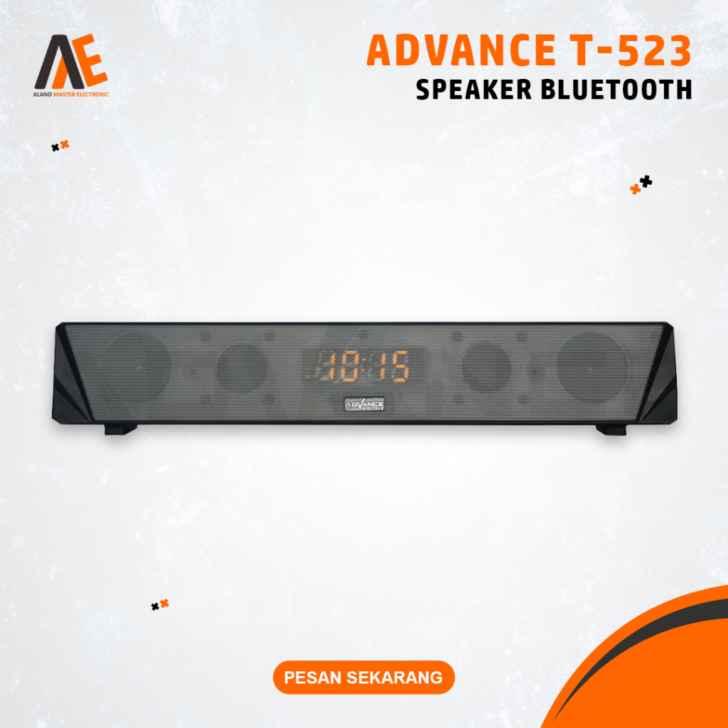 Speaker Bluetooth Advance T-523 Soundbar Komputer PC Laptop HP TV