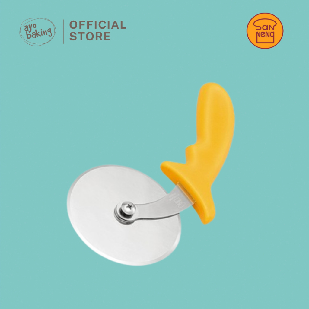 SANNENG - SN4233 - Pizza Cutter | Pisau Pemotong Pizza | Pisau Adonan