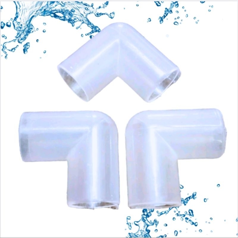L pipa / sambungan knee pipa L aquarium