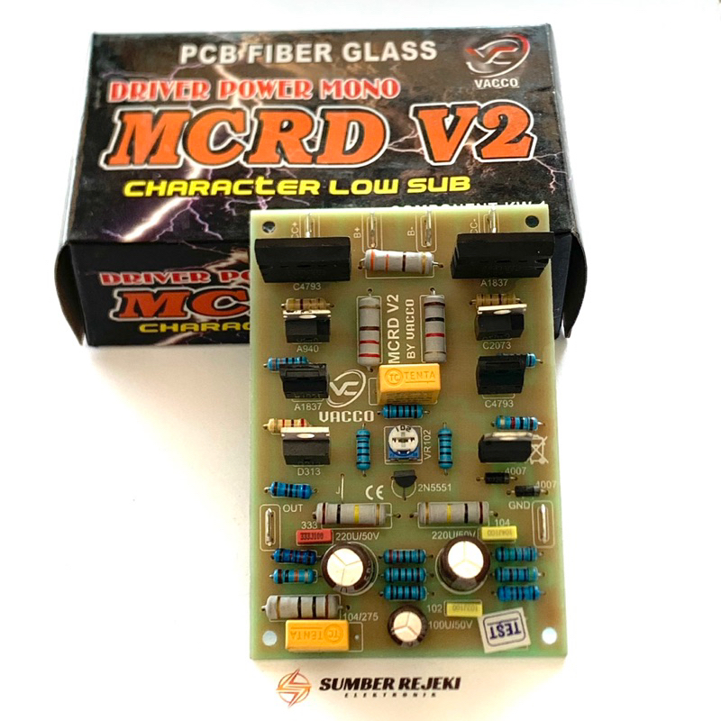 Driver MCRD V2 LOW SUB Original Product By Vacco