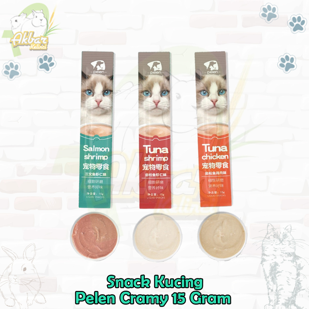 Snack kucing Peien Cat snack Pet snack Creamy cat treat Makanan kucing