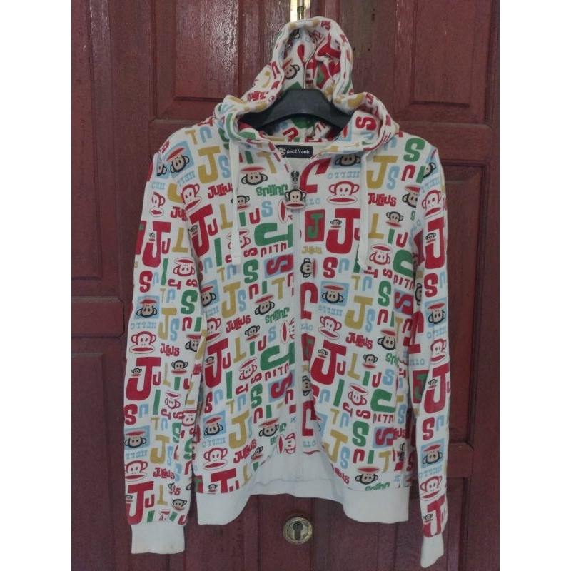 THRIFT.PRELOVED hoodie full print PAUL FRANK