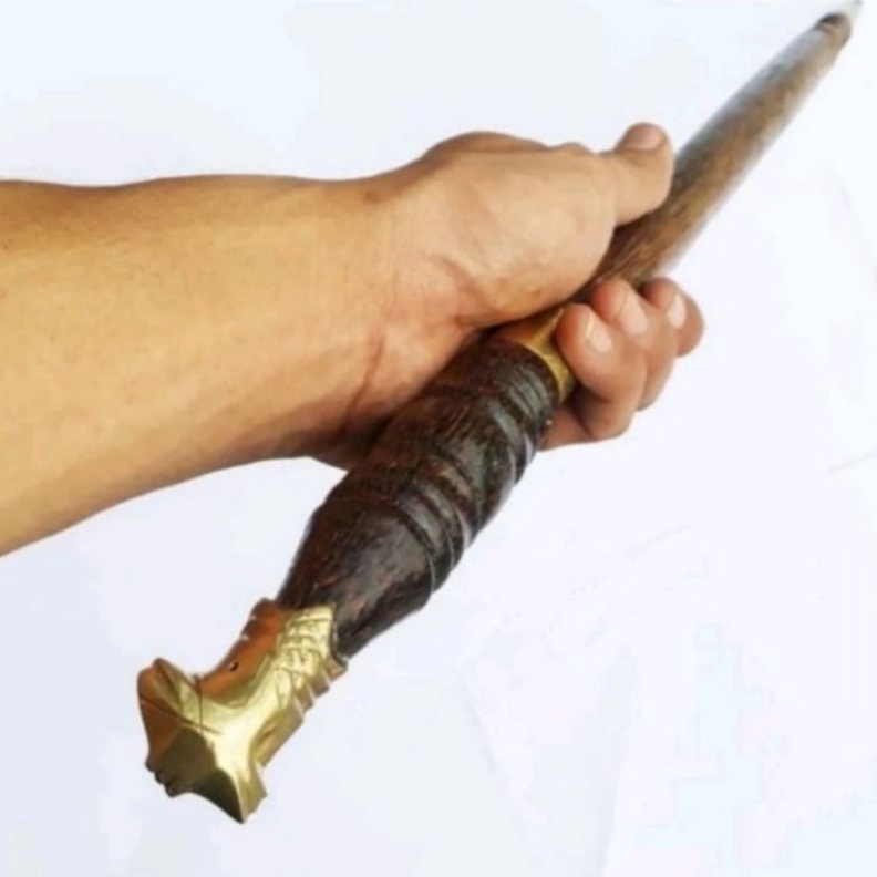✨ Tongkat komando kayu belah keris serbuuu 