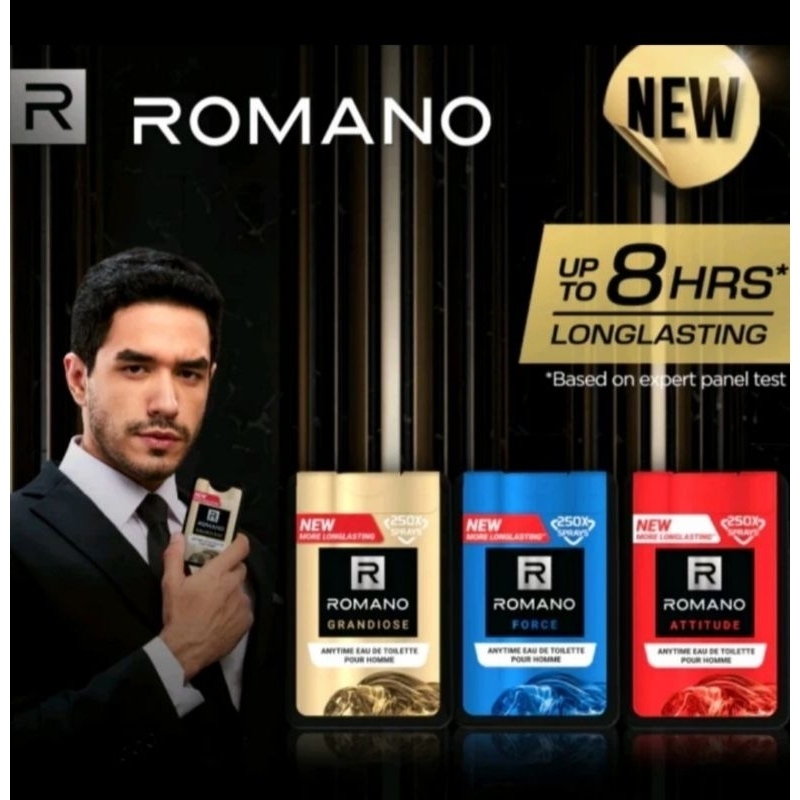 ROMANO EDC ANYTIME POCKET / ROMANO PARFUM POCKET