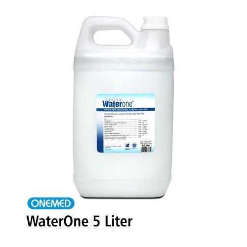 ONEMED - WATERONE 5 Liter | Pure Water | Aquadest | Air Tabung Oksigen