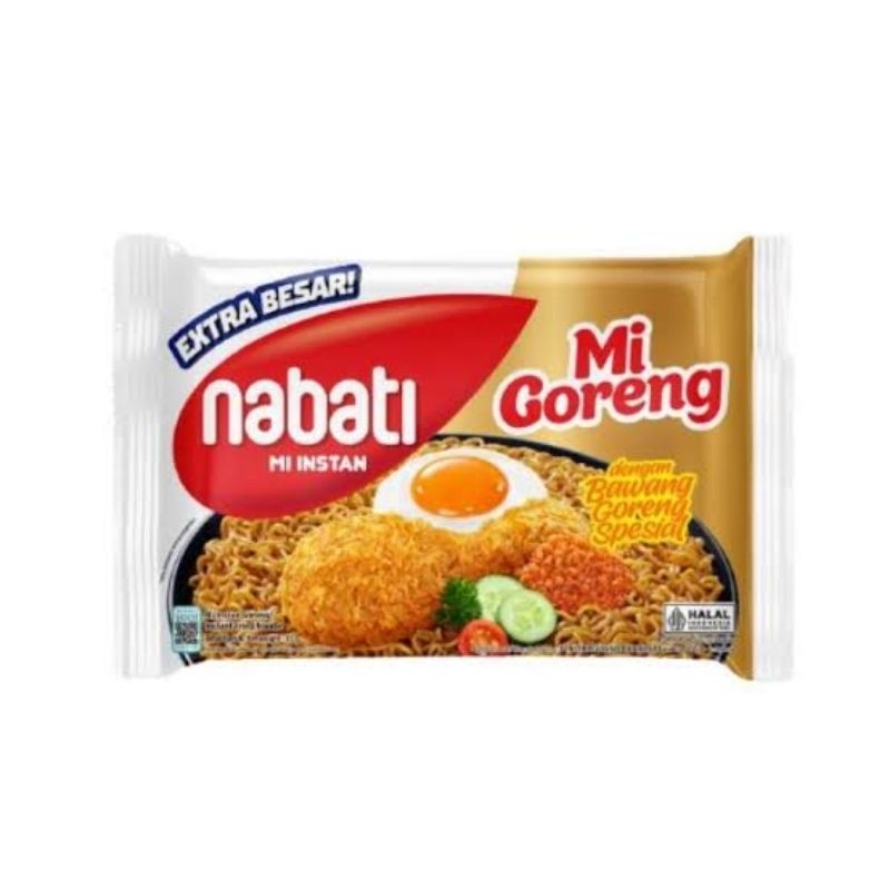 

Nabati Mi Goreng Extra Besar 85gram