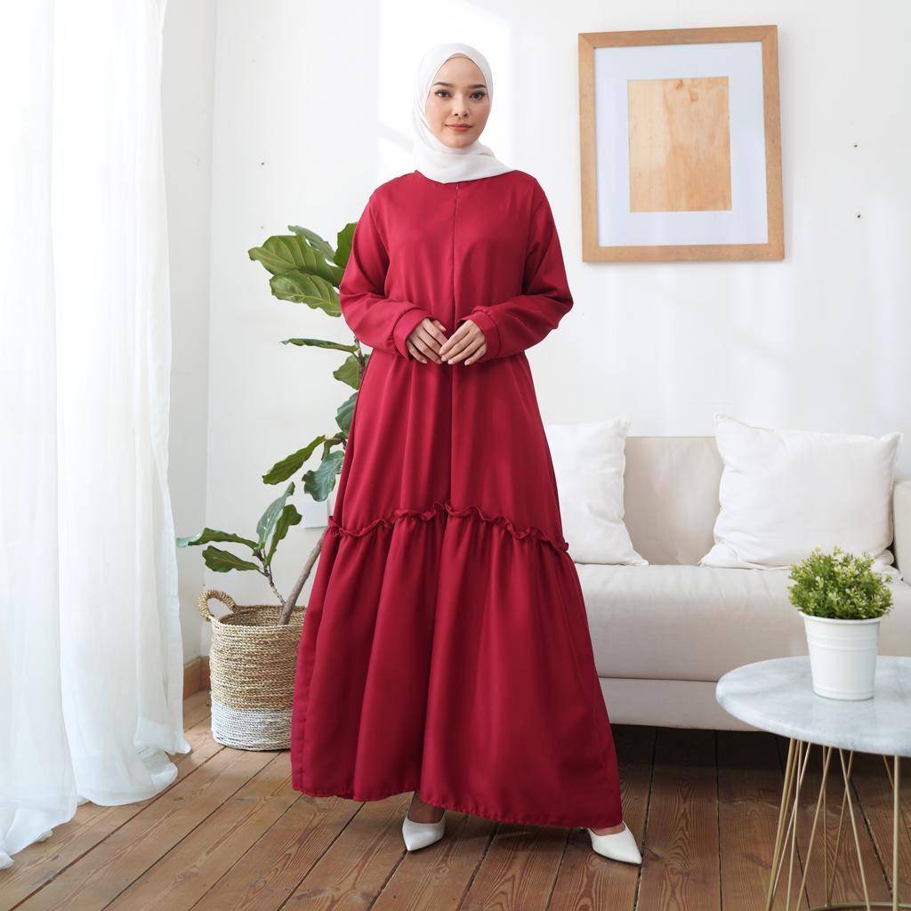 Jovinna Gamis Maxi Dress/ Gamis Polos