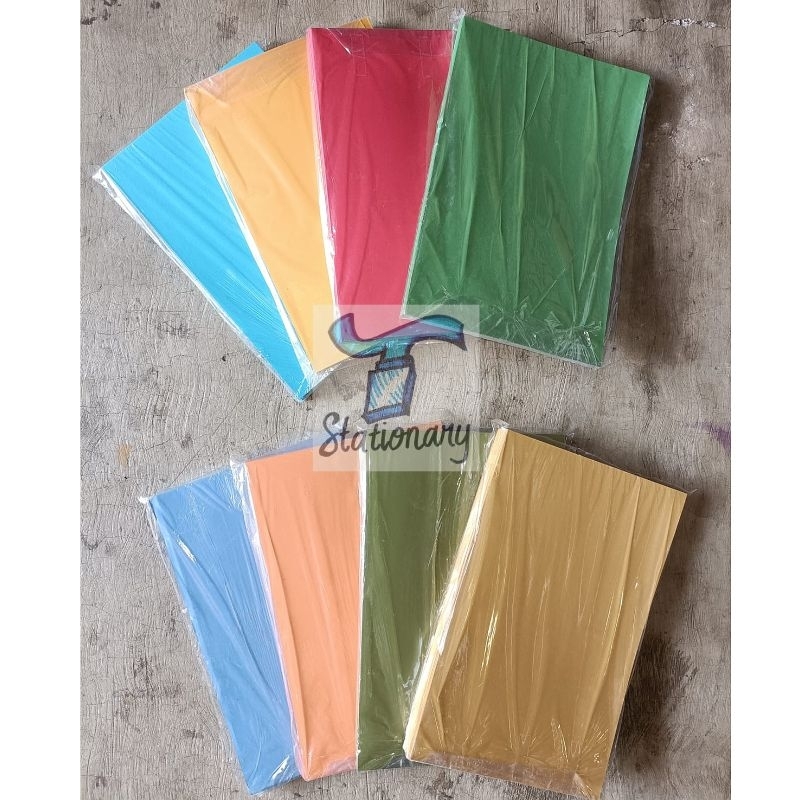 

Kertas Cover BC Pindo Folio WARNA TUA (Isi 50 Lembar).