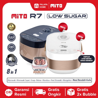 MAGIC COM MITO DIGITAL R7  LESS SUGAR