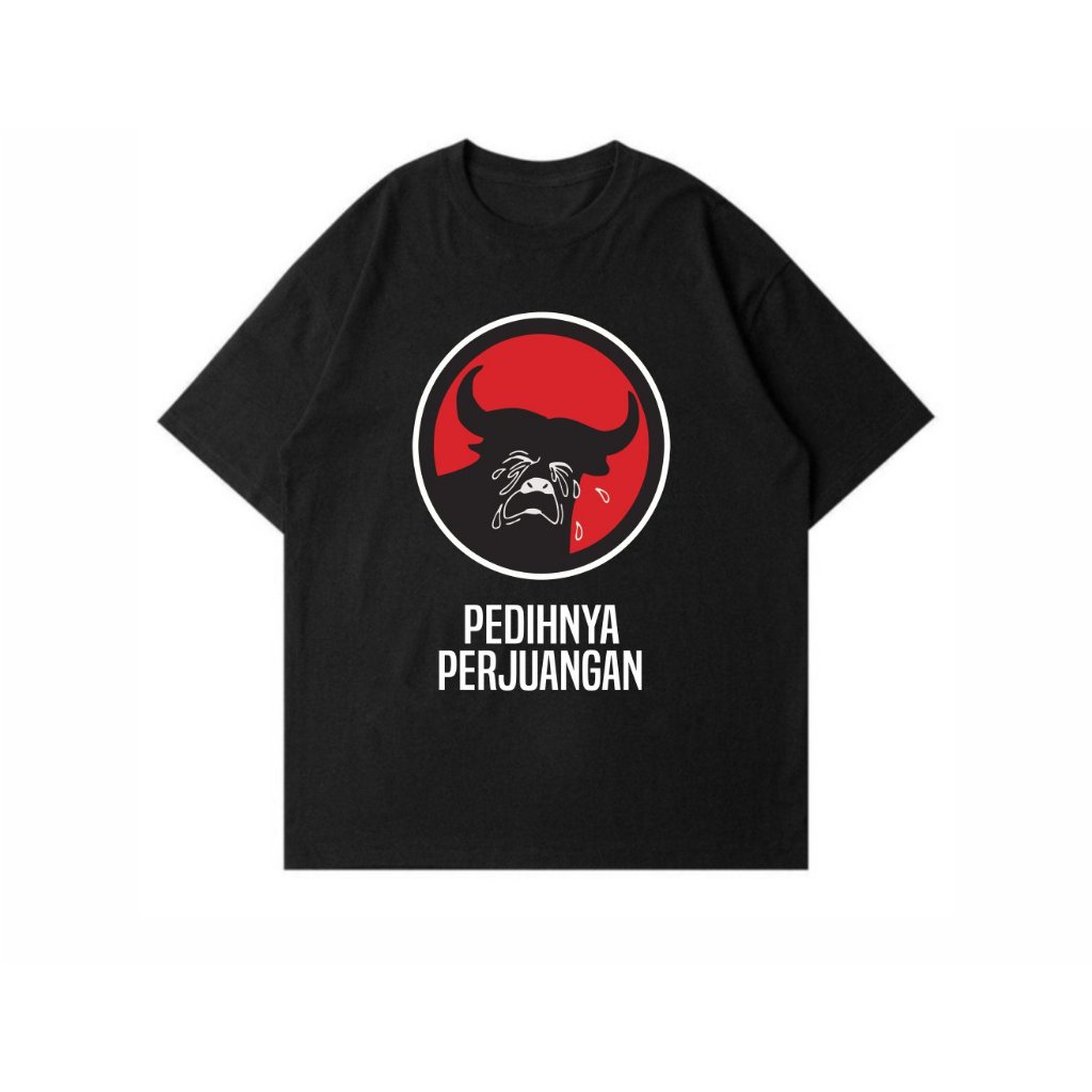 KAOS OVERSIZE PLESETAN PARTAI INDONESIA 2 BIG SIZE JUMBO