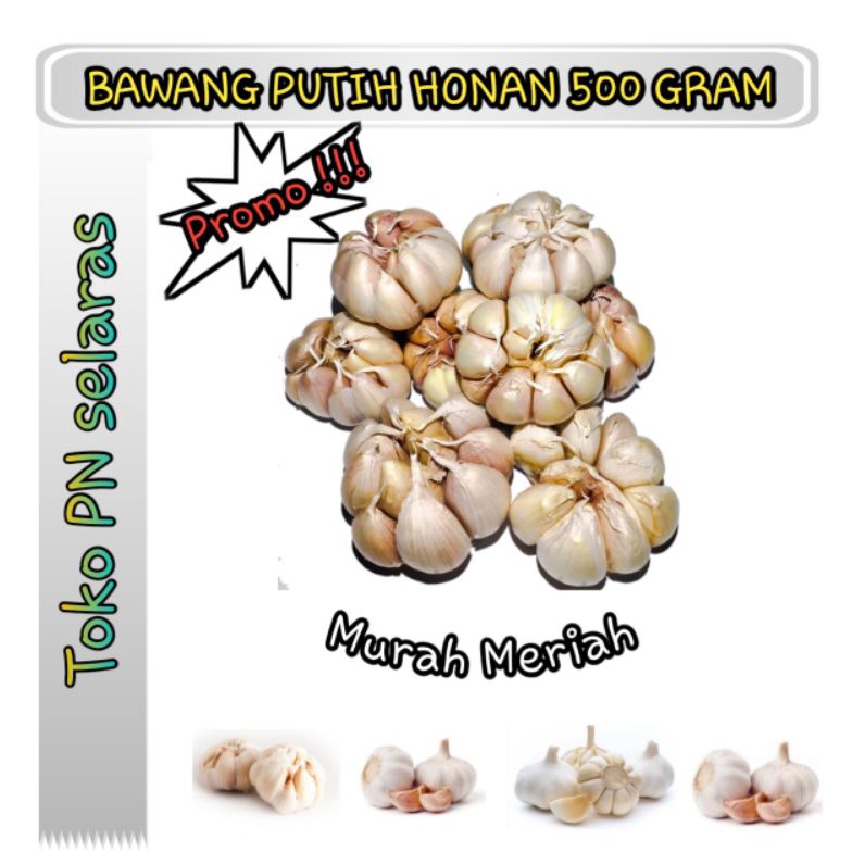 

[♡L44➤] Bawang Putih Murah 500 gram Must Get it