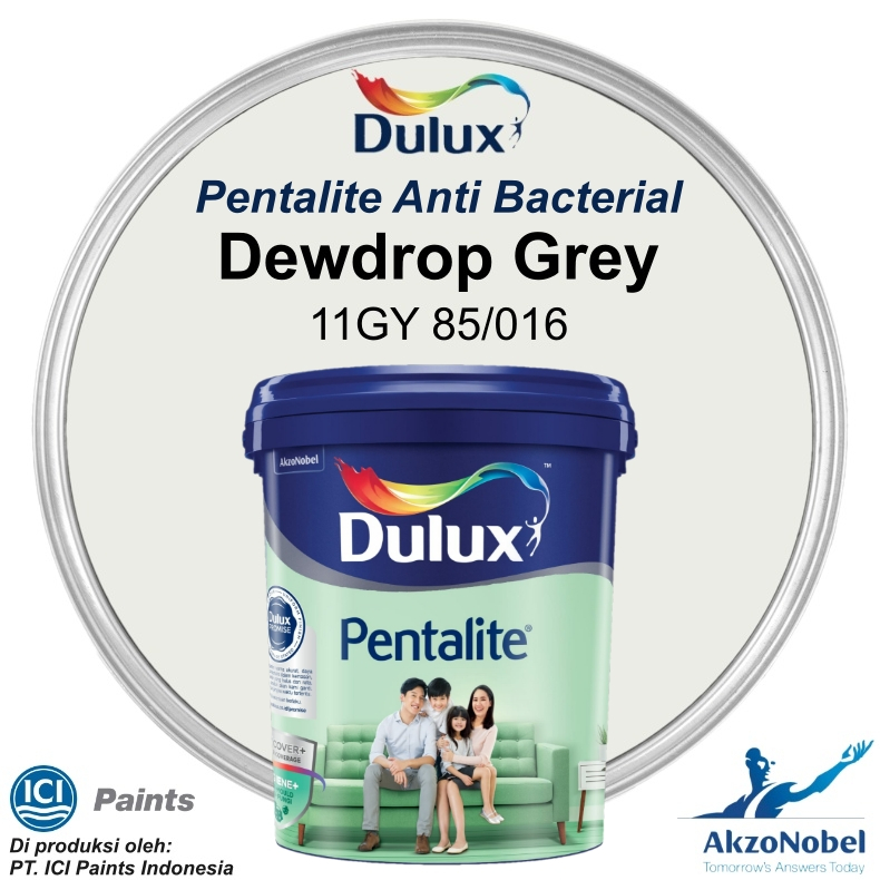 CAT DULUX PENTALITE 2.5 LT - DEWDROP GREY 11GY 85/016