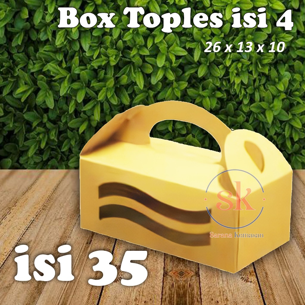 

Box Toples Isi 4 250gr Box Jinjing Gable Box Handle Box uk 26x13x10