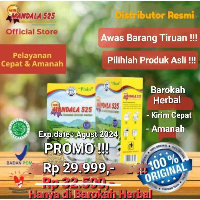 

[۞K5(] Terlaris Susu Kedelai Mandala 525 - MDL 525 Asli Original Just Now