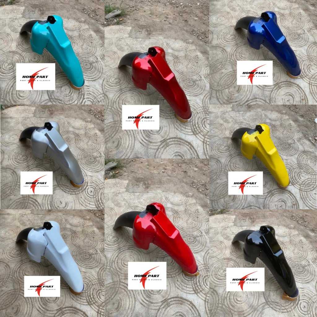 SLEBOR SPAKBOR DEPAN YAMAHA 125 Z 125Z SET TUTUP SPAKBOR PNP FIZ R FIZR FORCE1