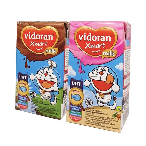 

UHT Susu Vidoran Xmart 110ML Coklat Strawberry