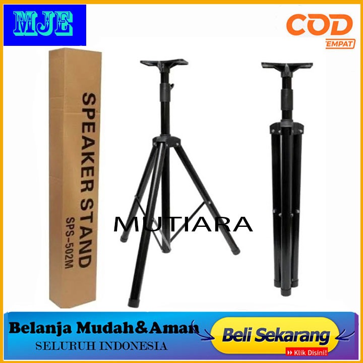 Stand speaker tripod speaker monitor aktif pasif SP-502M - Tripod speaker PROMO