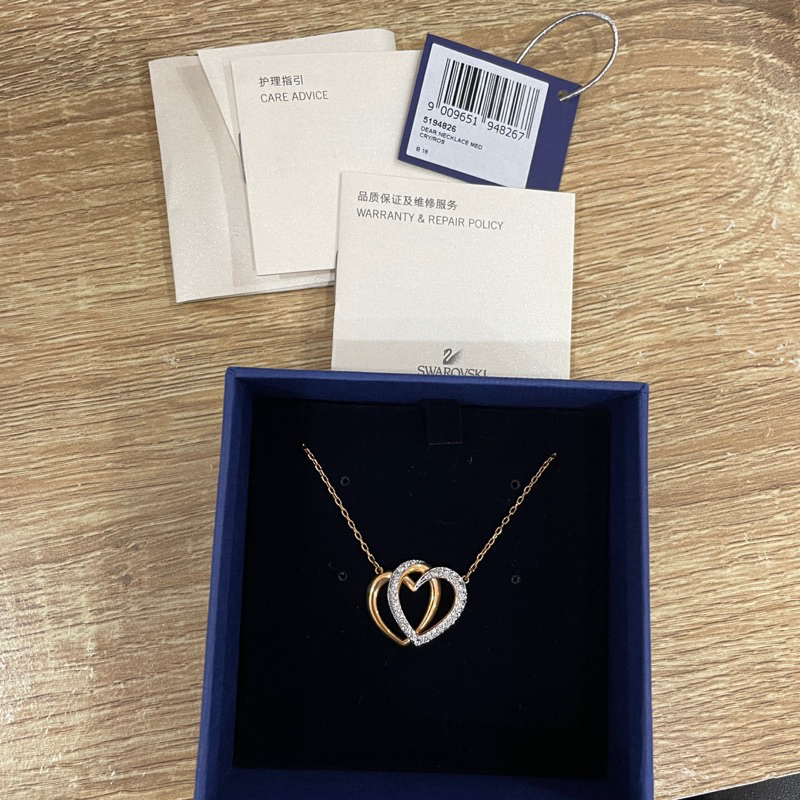 Kalung Swarovski / Swarovski Necklace / Swarovski Dear Necklace Preloved