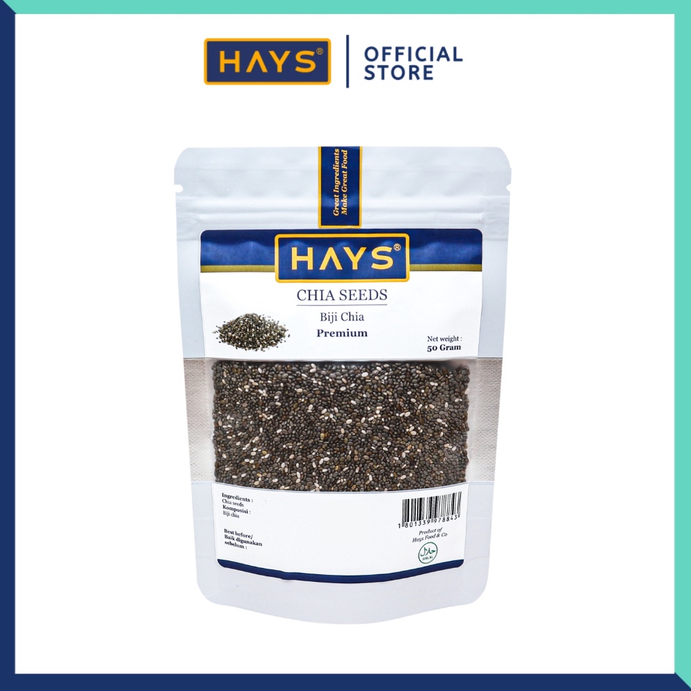

[KODE VHTRP] Chia Seeds/ Biji Chia/ Chia Seed - HAYS