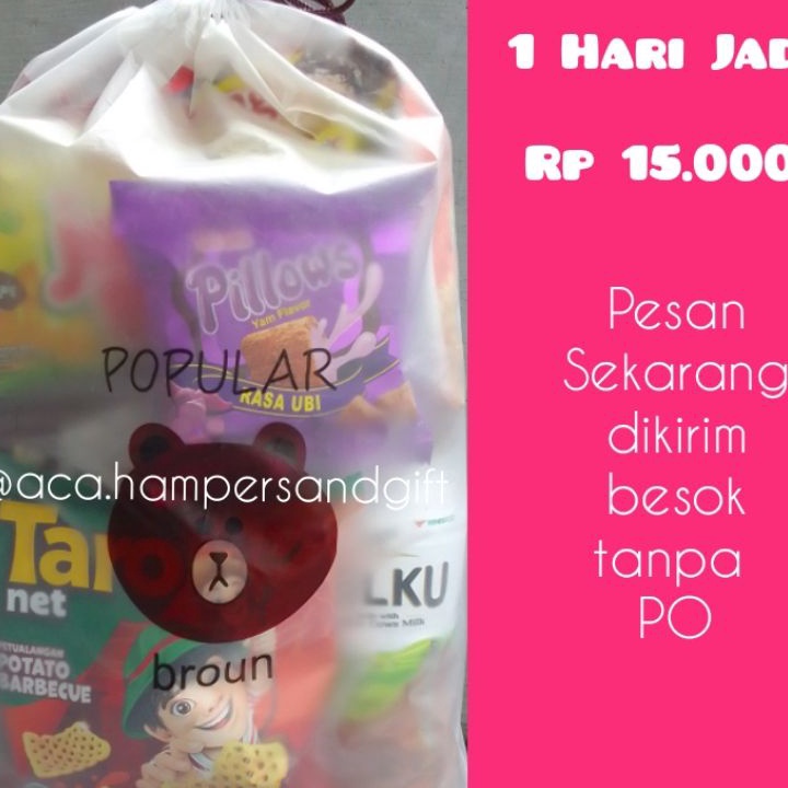 

PGSB3216 TEBUS MURAH Snack ulang tahun anak murah / paket hampers anak murah / paket Snack ulang tahun anak