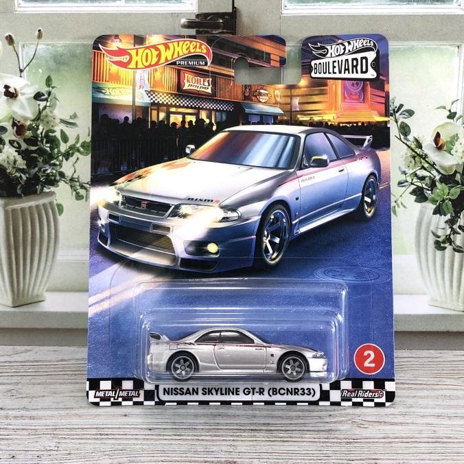 HOT WHEELS NISSAN SKYLINE GTR R33 BCNR33 NISMO HOTWHEELS BOULEVARD