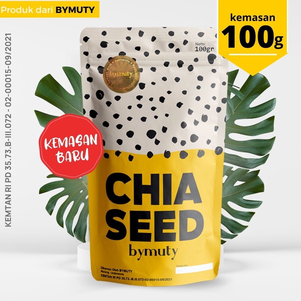 

[‰N34/] Premium Chia seed 100 gr [OFFICIAL] Langsung proses