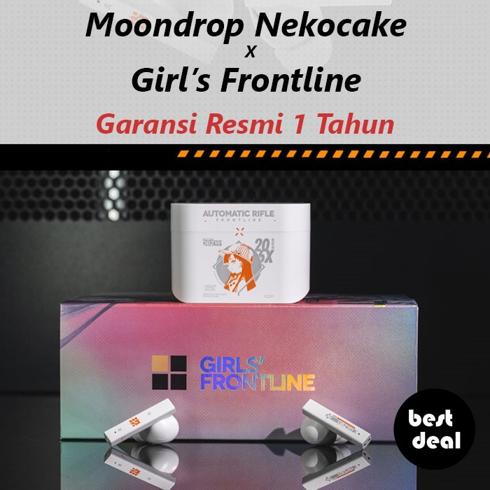 Moondrop Nekocake x Girls Frontline Limited True Wireless TWS Earphone