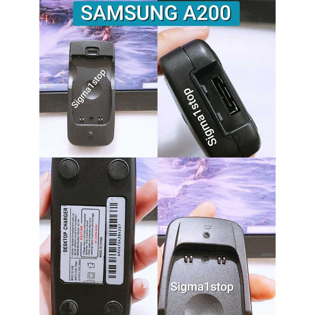 SAMSUNG A200 CHARGER DESKTOP TRAVEL DUDUK CASAN  A200 TC JADUL