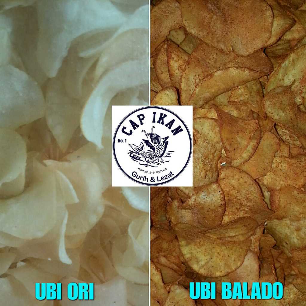 

KERUPUK UBI ORIGINAL DAN BALADO 500GR