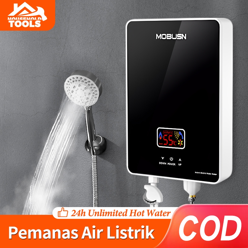 Water Heater Pemanas Air Listrik Hemat Energi untuk Kamar Mandi Anda Pemanas Air Listrik