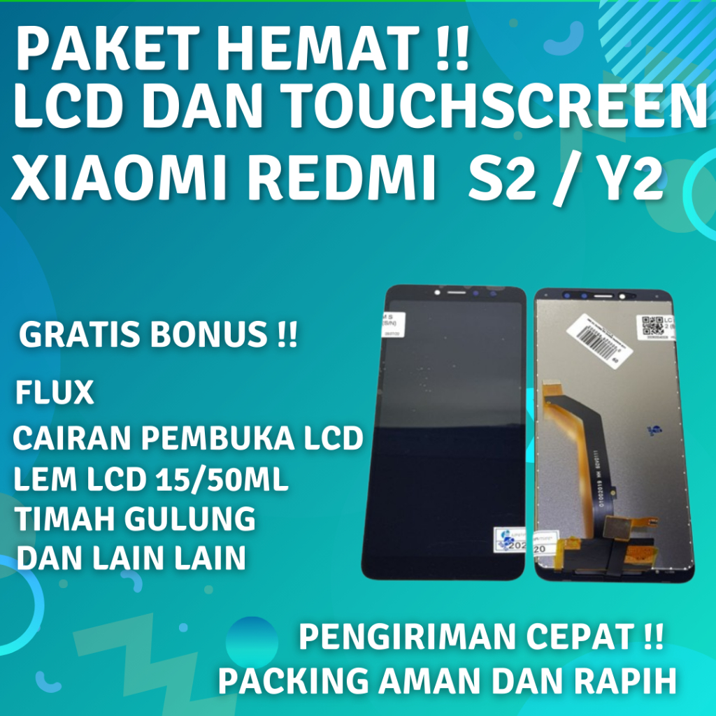 Lcd Hp Xiaomi Redmi S2 Fullset Ori