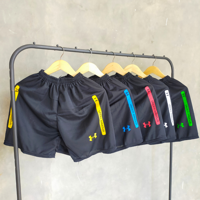 DISKON BESAR CELANA OLAHRAGA PENDEK UNDER USA 50 RB DAPAT 5 PCS/ CELANA OLAHRAGA SANTAI DEWASA COD B