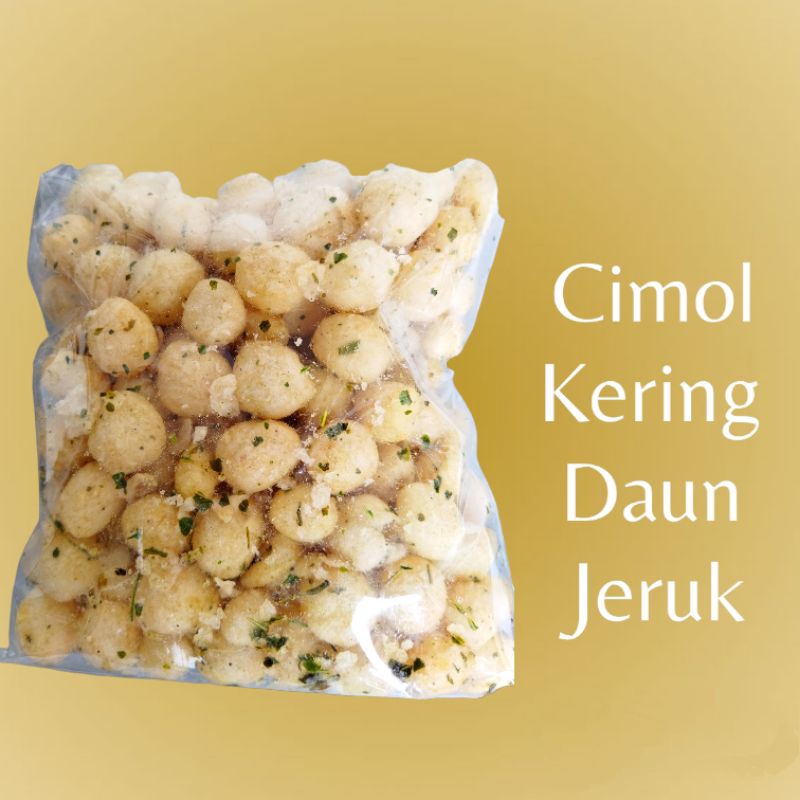 

CIMOL KERING DAUN JERUK | PleasanTasty - Aneka Snack Makanan Ringan Keripik Kerupuk Kue Biskuit Roti Cemilan Camilan Asin Manis Gurih Pedas Enak Lezat