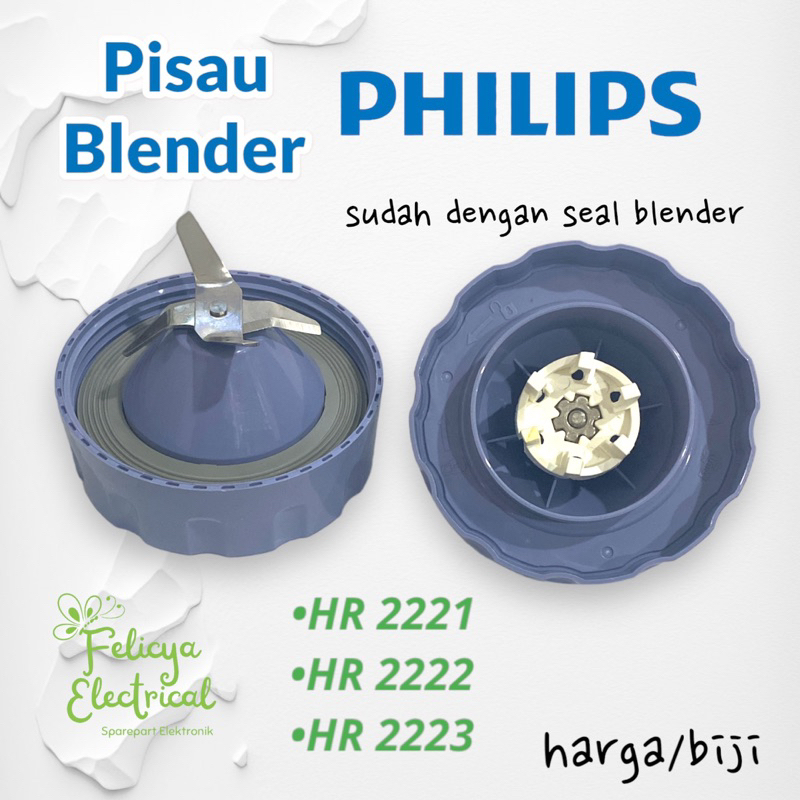 PISAU BLENDER PHILIPS HR-2221, 2222, 2223