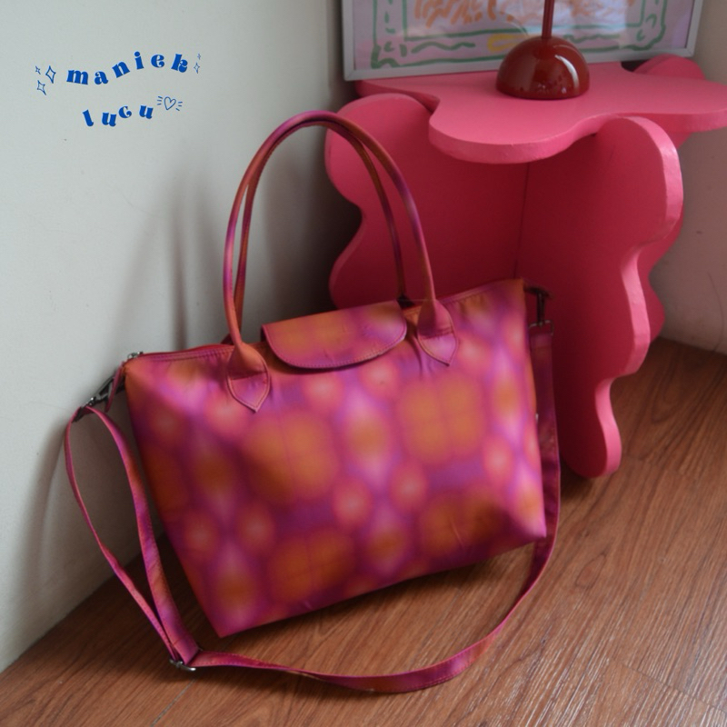 Totebag Puffy / Totebag Manieklucu / Tas Sekolah