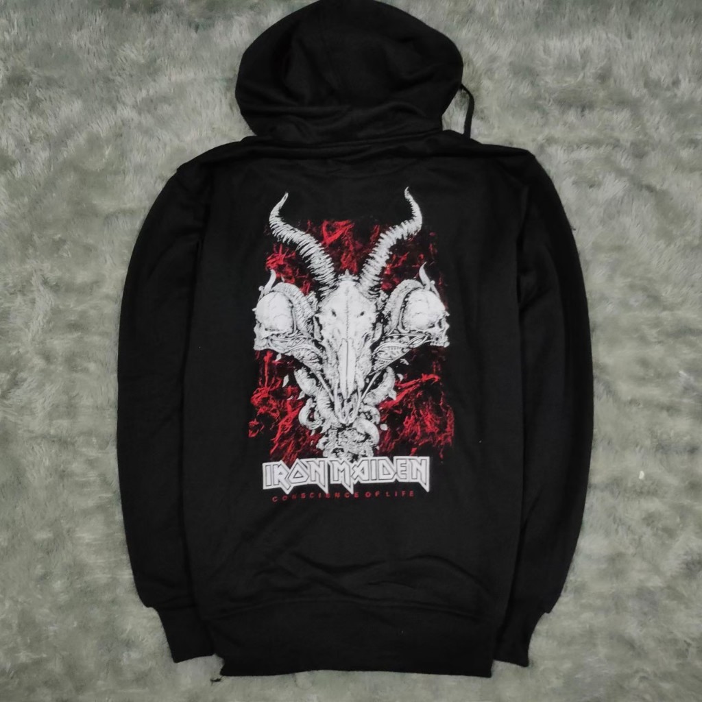 Hoodie Pullover Zipper JERUJI - Jaket Pria Murah Bahan Premium - Black Series - Jaket Sweater Musim 