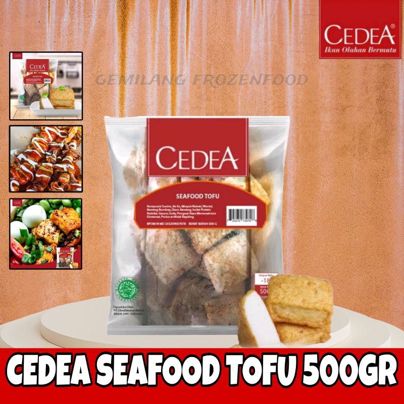 

CEDEA SEAFOOD TOFU 500GR