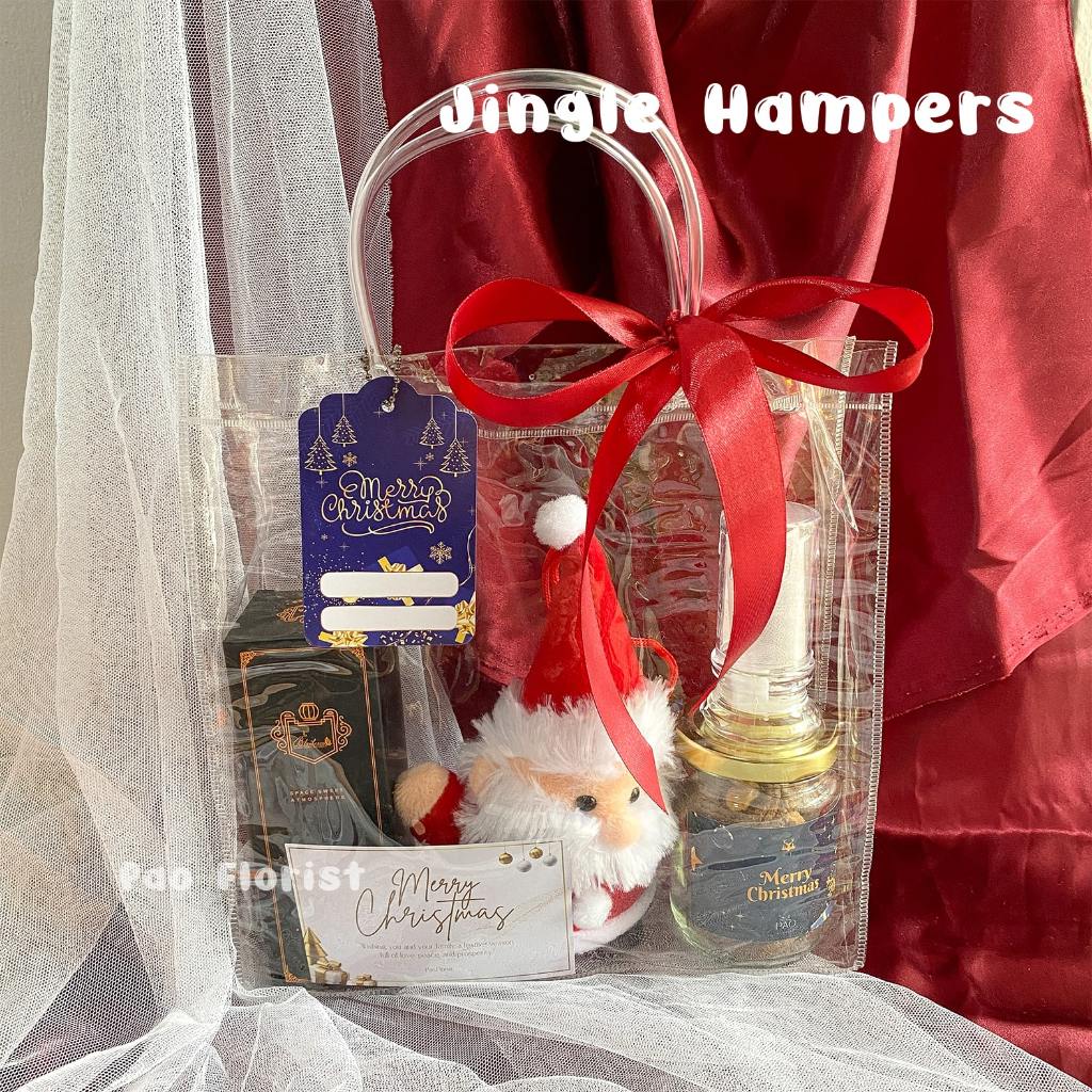 

JINGLE HAMPERS [NATAL / CHRISTMAS] PAO FLORIST / Hampers Natal / Christmas hampers / Parcel Natal / Parcel Tahun Baru / Bunga Natal / Bunga Tahun Baru / Hadiah Natal